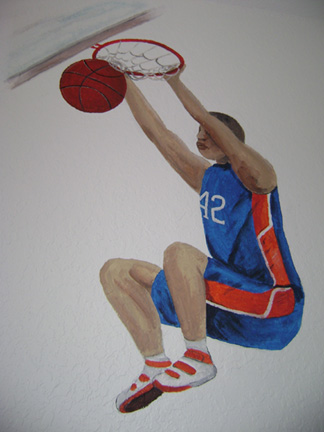 Florida Gators Mural -Boys Sports Room Mural