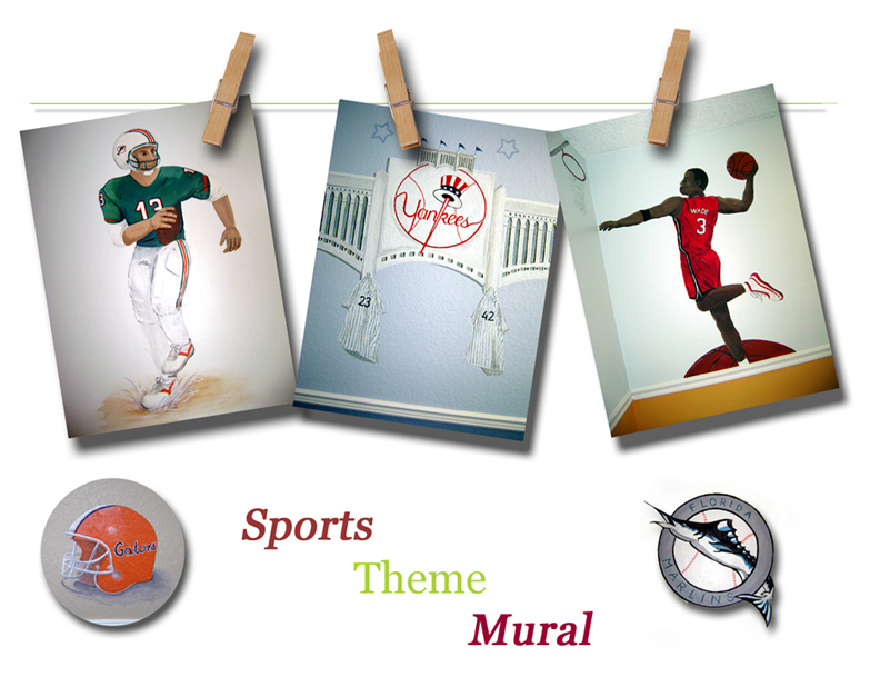 Sports Murals for Children