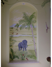 Jungle Children's Mural