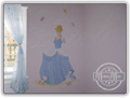 Princess Cinderella mural