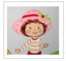 Strawberry Shortcake Mural - Kids Mural in Miami