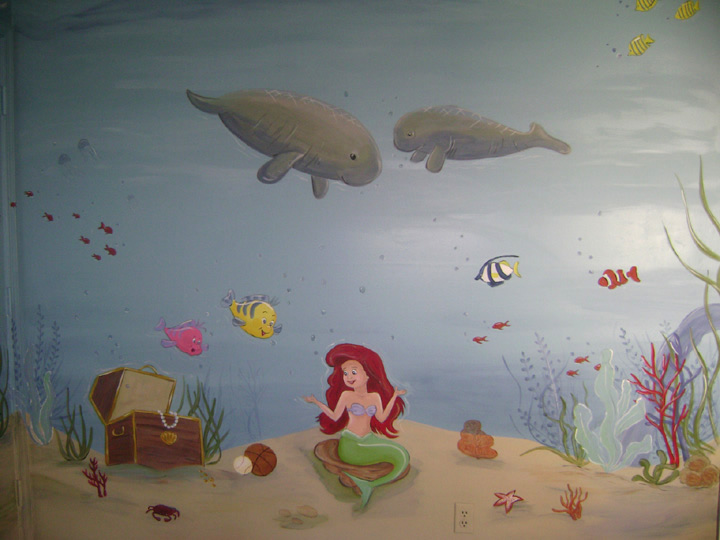 Tropical Reef Mural