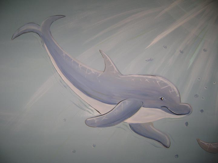 Dolphin Mural