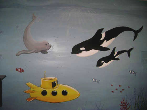 Orcas Mural-Palm Beach County Florida