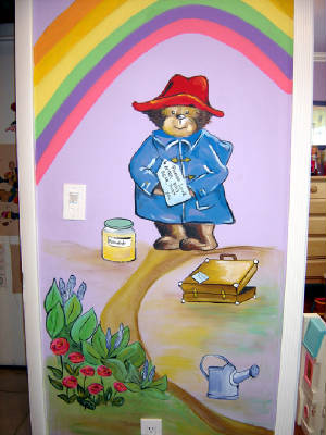 Bear Mural - Children's Room Mural