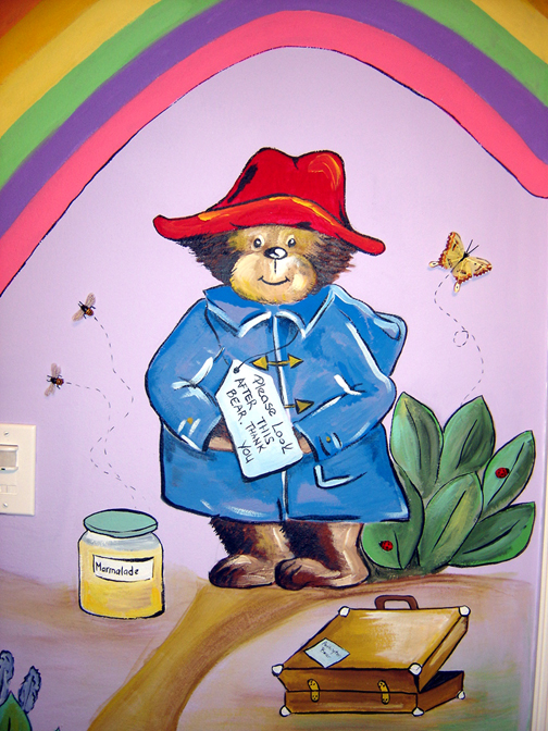 Bear Mural - Rainbow Mural