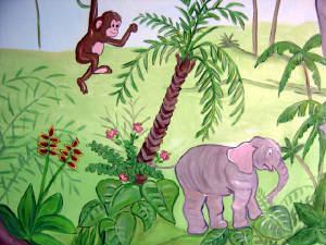 Jungle Mural- Children Mural Design