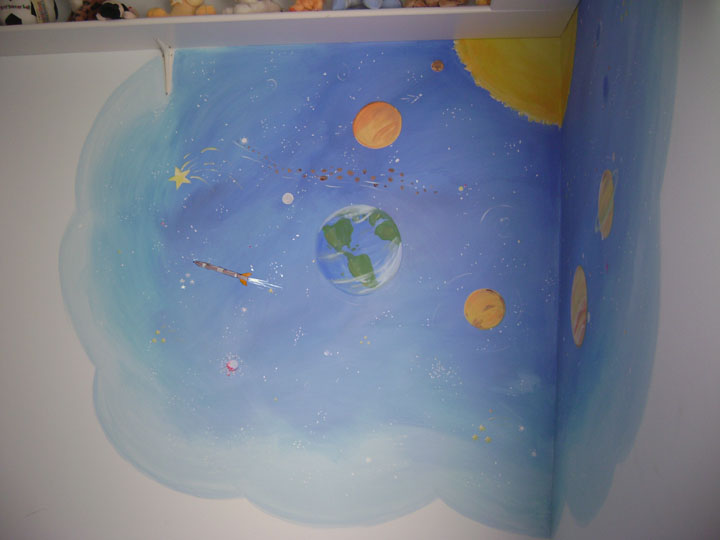 Space Mural -Kids Murals