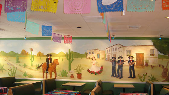 Mexican Restaurant Mural
